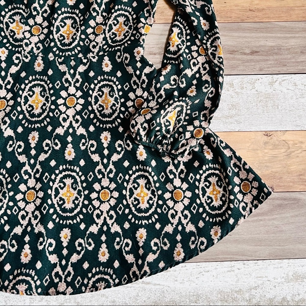 SOLD. Forever 21 lightweight Art Deco Print 
A-Line Dress Size Small - Picture 5 of 10